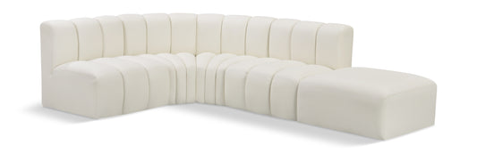 Arc Large Chaise Sectional — Vegan Leather