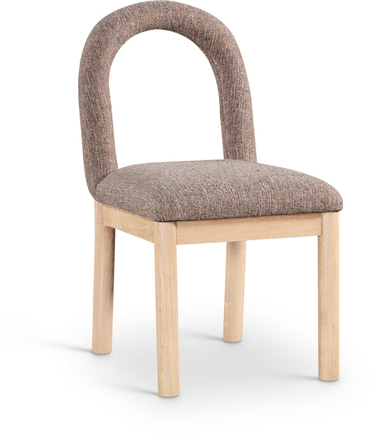 Conrad Natural Linen Fabric Dining Chair
