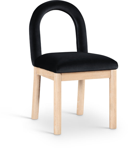 Conrad Natural Velvet Dining Chair