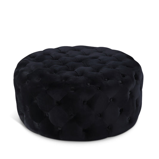 Addison Velvet Upholstered Ottoman