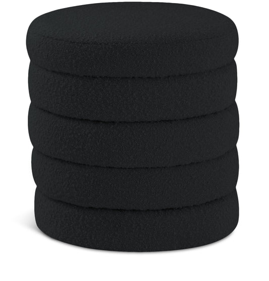 Aphia Boucle Fabric Upholstered Stool