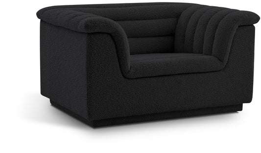 Cascade Boucle Fabric Upholstered Chair
