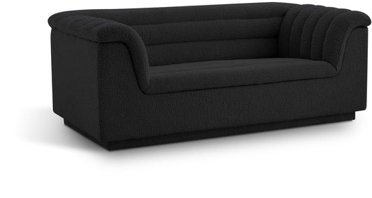 Cascade 72" Boucle Fabric Upholstered Loveseat