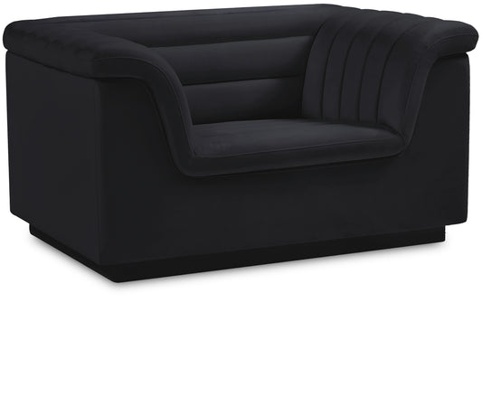Cascade Velvet Upholstered Chair