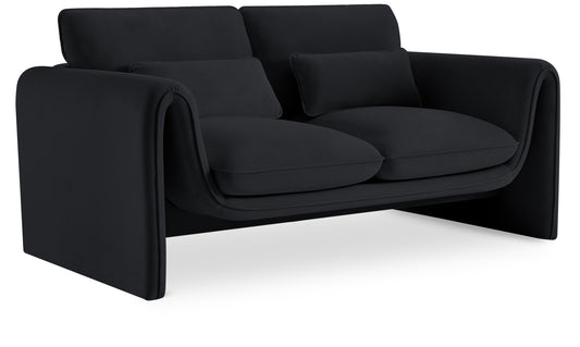 Sloan 64" Velvet Upholstered Loveseat