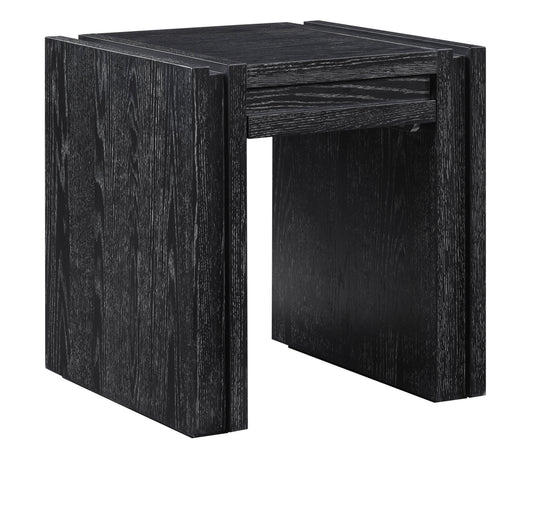 Stanton Oak Veneer And Solid Wood End Table