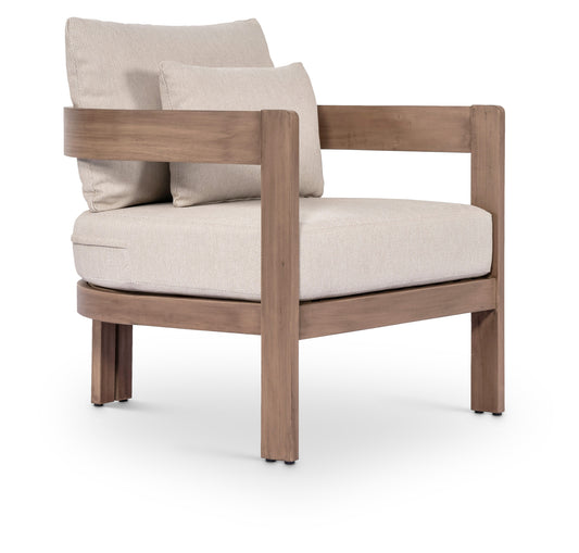 Newport Water Resistant Fabric Upholstered Outdoor Patio Chair