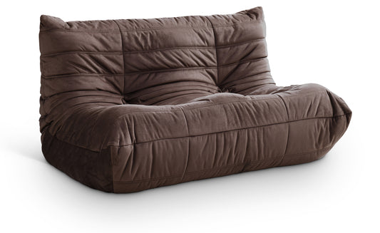Relax 54.75" Velvet Upholstered Loveseat