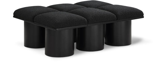 Pavilion Boucle Fabric Upholstered 6-Piece Modular Bench