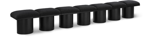 Pavilion Boucle Fabric Upholstered 7-Piece Modular Bench