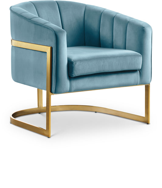 Carter Velvet Upholstered Accent Chair