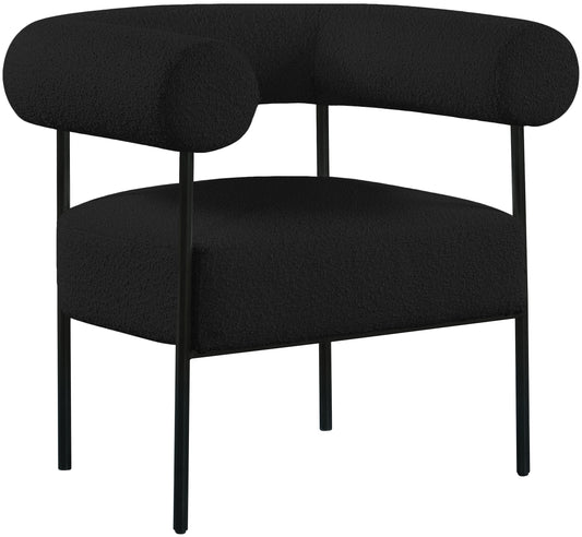 Blake Boucle Fabric Upholstered Accent Chair