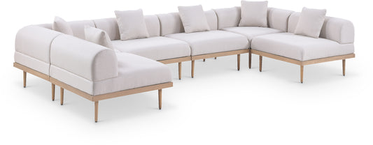 Laguna Outdoor U-Shaped Sectional with Open Right Chaise