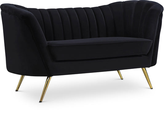 Margo 65" Velvet Upholstered Loveseat