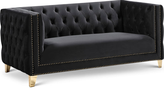 Michelle 66" Velvet Upholstered Loveseat