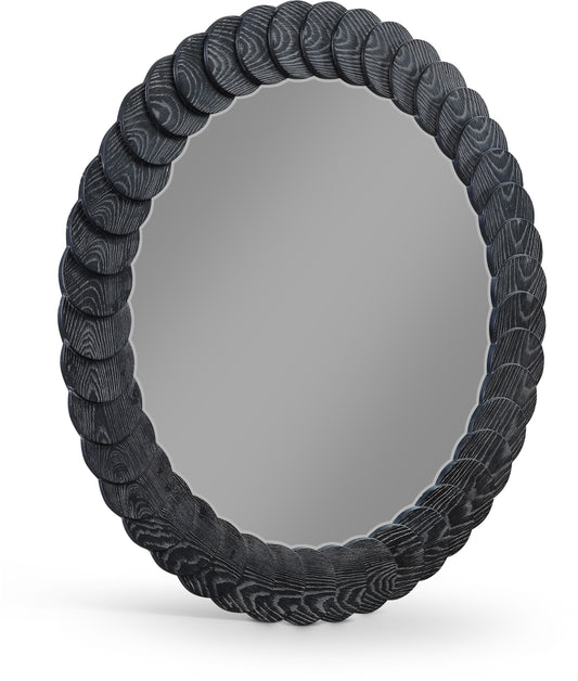 Revolve Oak Veneer Mirror