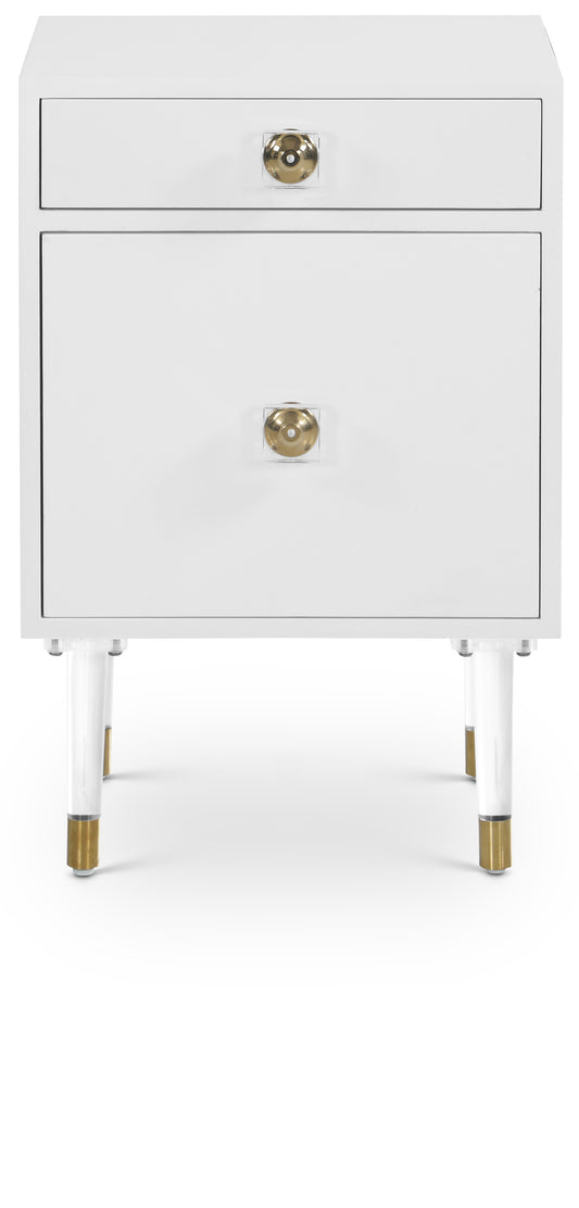 Lia Wood And Metal Side Table