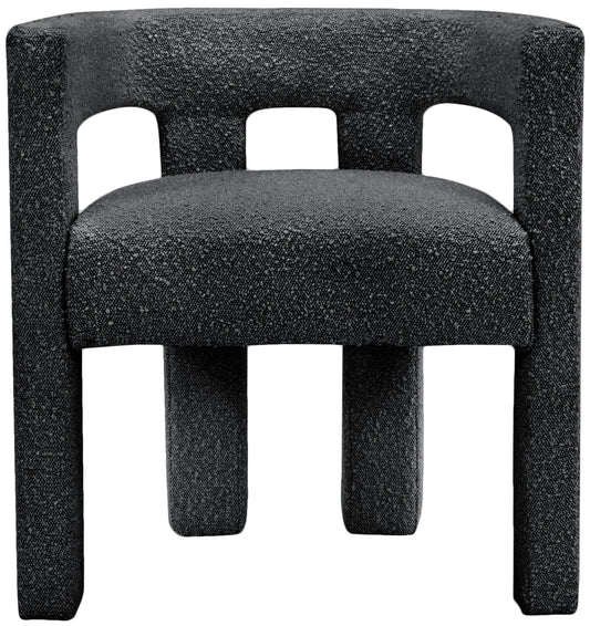 Athena Boucle Accent Dining Chair