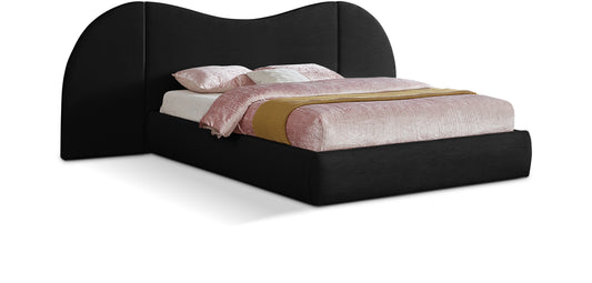 Everest Linen Textured Fabric Bed