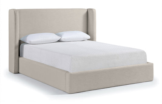 Kendall Linen Textured Fabric Bed