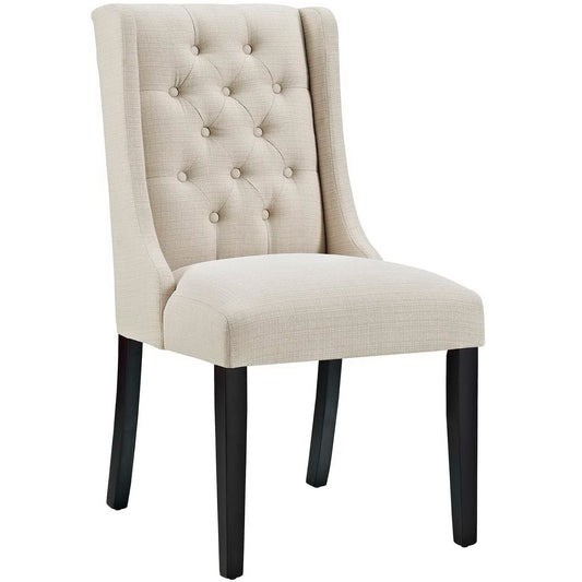 Baronet Fabric Button Tufted Dining Chair