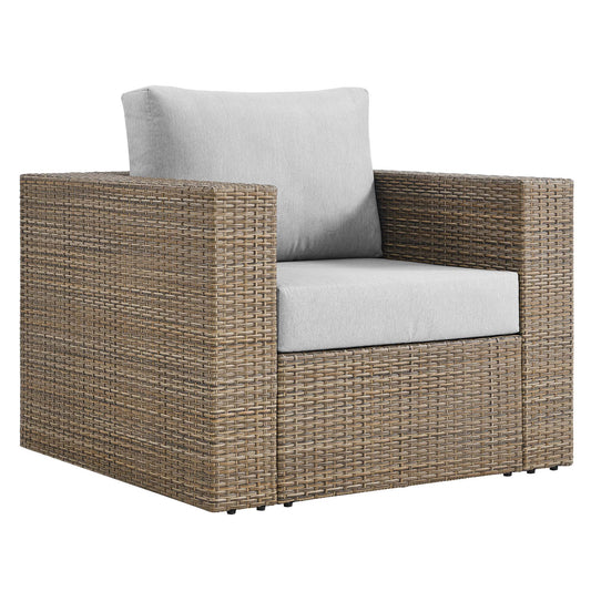 Convene Cappuccino Outdoor Patio Armchair