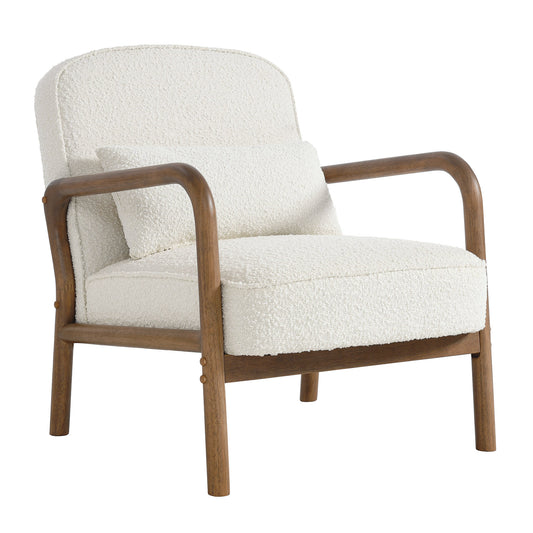 Charlie Boucle Upholstered Armchair