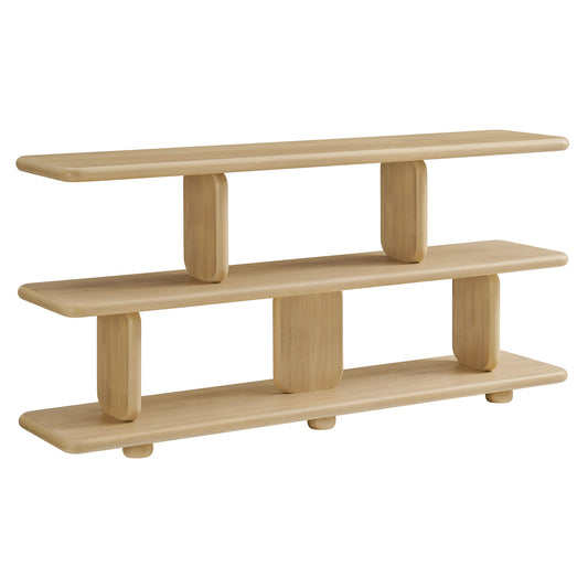 Lyle Sculptural 2 Tier Bookshelf