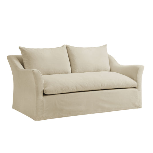 Somerset 70" Blend Slipcovered Loveseat