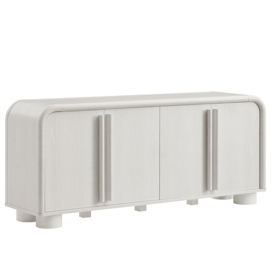 Bellamy Curved 4 Door Sideboard Cabinet