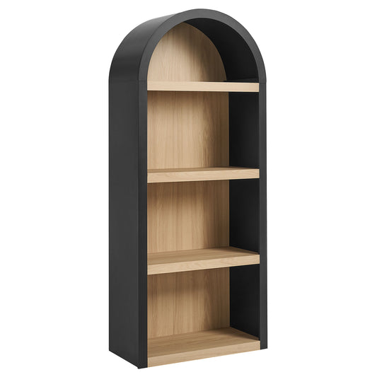 Caleb 4 Arched Display Shelf Bookcase
