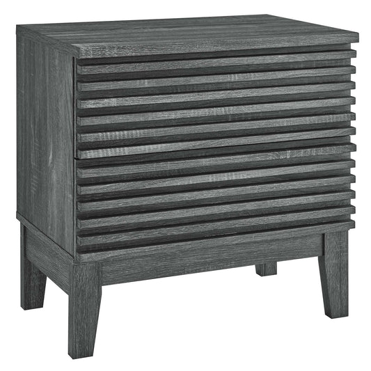 Render Two Drawer Nightstand